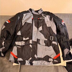Alpinestars Black and Gray Men's Jacket